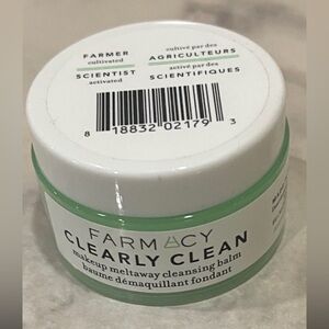 Farmacy Clearly Clean Makeup Remover Balm - Mint Green